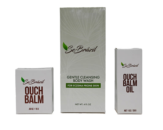 Get the perfect after shaving or waxing service skincare routine with Se-Brazil Ouch Balm