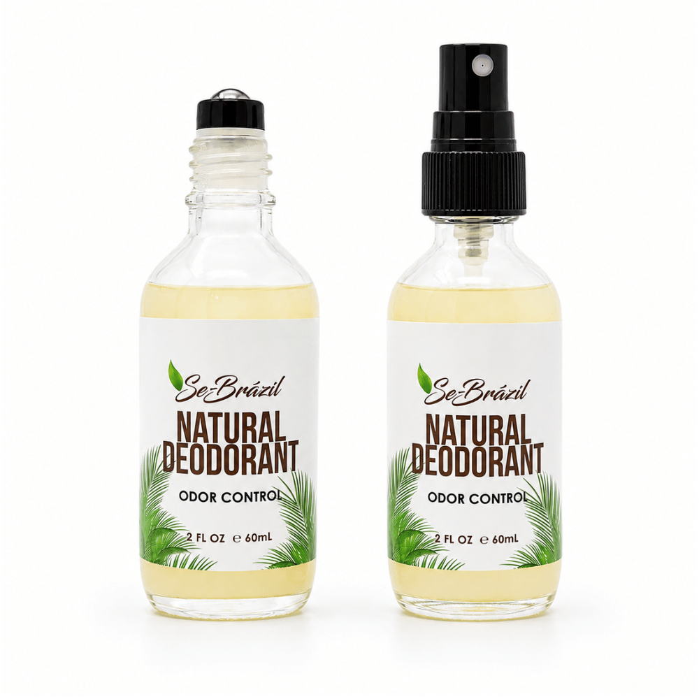 Se-Brazil Natural Deodorant 2oz Spray + 2oz Roll-On Duo