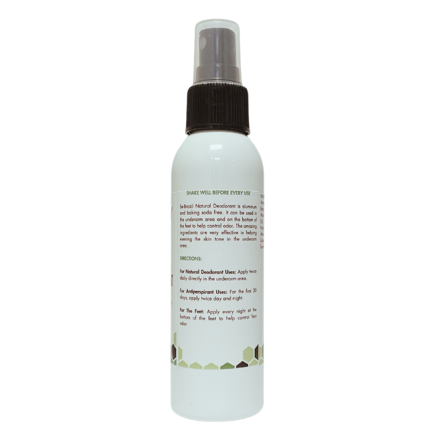 Se-Brazil Natural Deodorant 4oz Spray - Discount Club