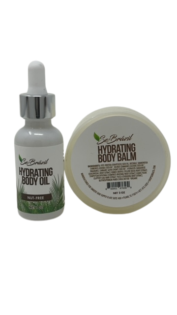 Se-Brazil Hydrating Body Balm + Hydrating Body Oil 1oz NUT-FREE