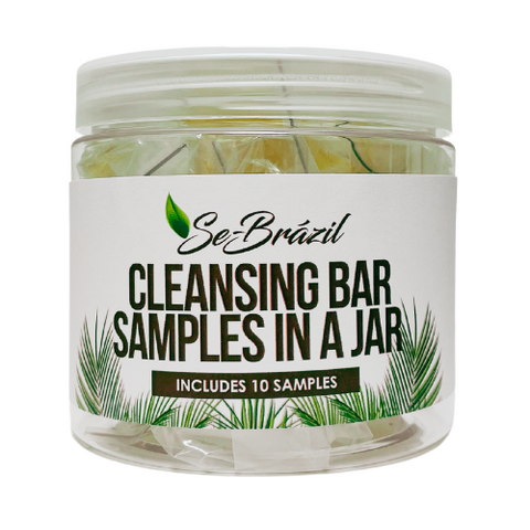 Se-Brazil Cleansing Bar Samples in a Jar (10 samples)