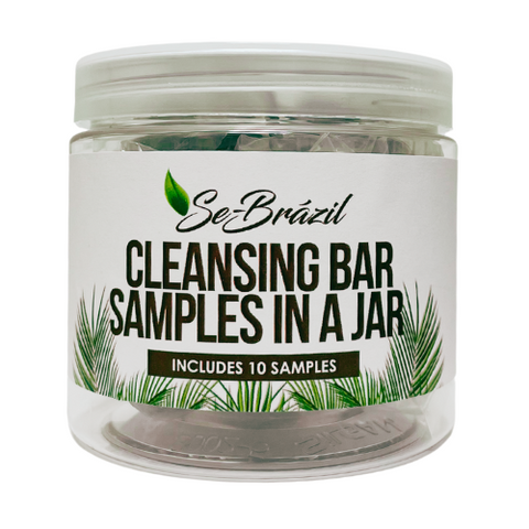 Se-Brazil Cleansing Bar Samples in a Jar (10 samples)