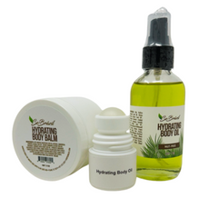 Se-Brazil Hydrating Body Balm + Hydrating Body Oil 4oz with 1oz Roll-On NUT-FREE