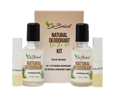 Se-Brazil Natural Deodorant On the Go Kit - Discount Club